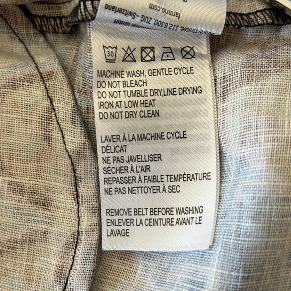 NWOT Farm Rio Hearts Ikat Mini Dress Size XS - Picture 13 of 16